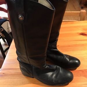 Frye Boots Melissa Button Black 9B
